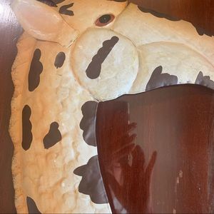 Giraffe wall hanging